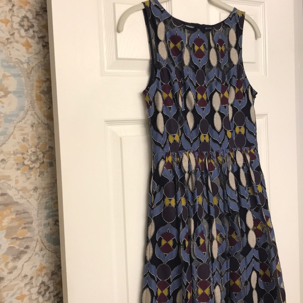 Navy Midi Dress from Anthro